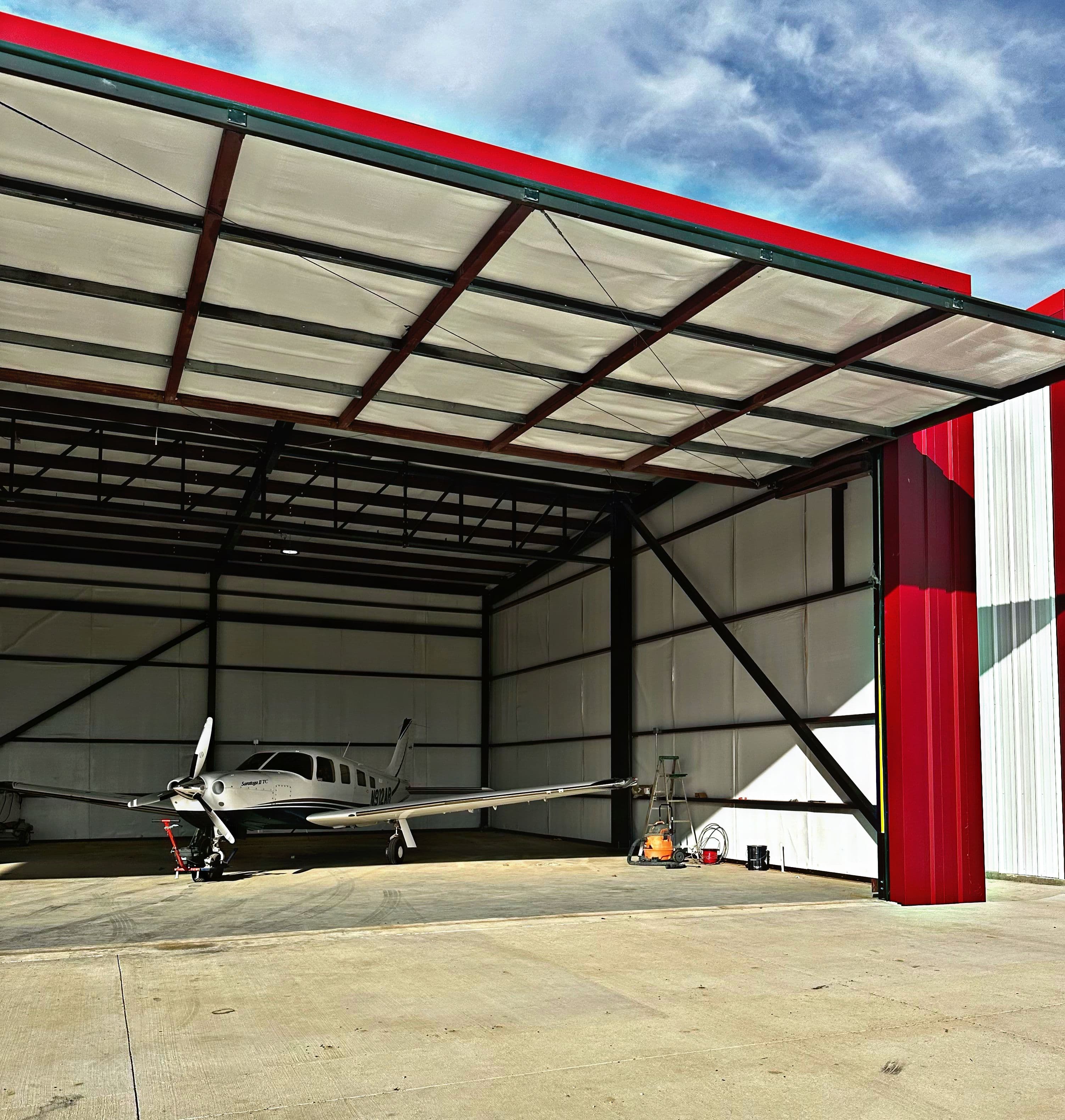 AIRPLANE HANGARS - FOR SALE - YELLOWSTONE AIRPARK - SANTO TX 1