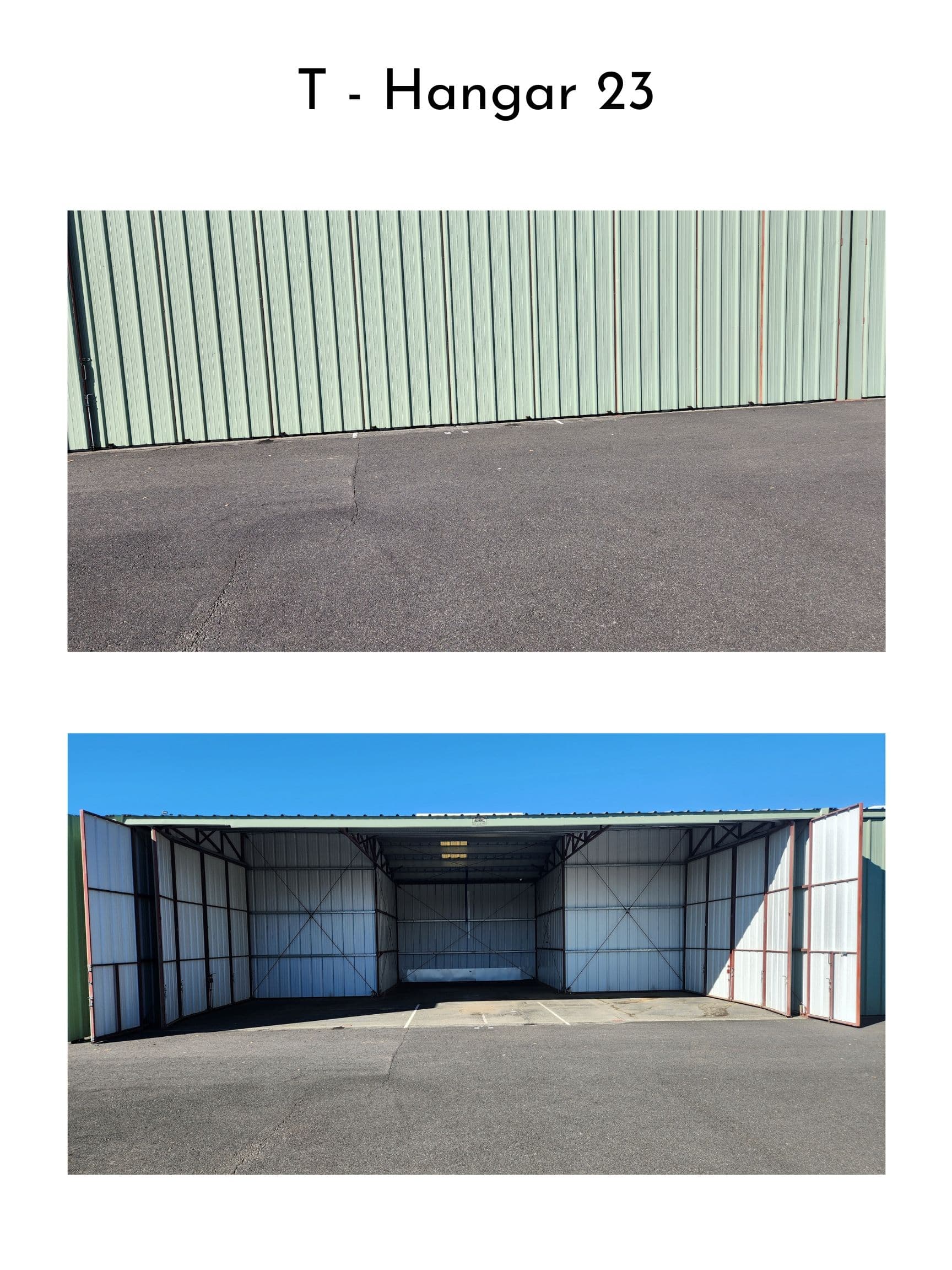 Mariposa Yosemite Airport  - Nested T-Hangers for Lease 2