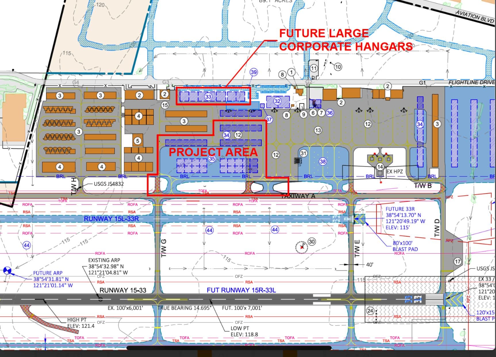 UNDER CONSTRUCTION - RARE OPPORTUNITY NEW HANGARS IN LINCOLN 2