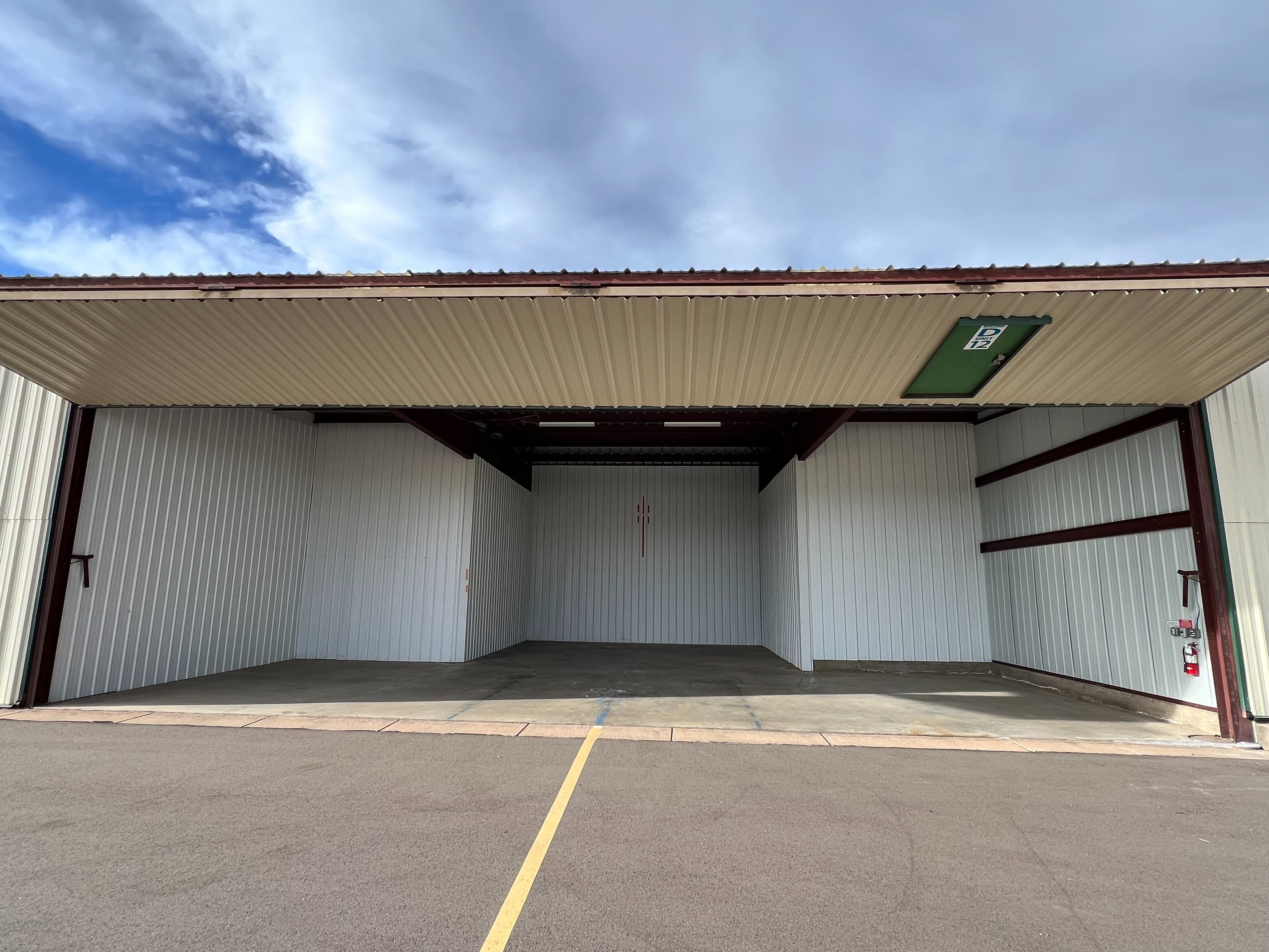 Large T Hangar For Sale at KCOS 1