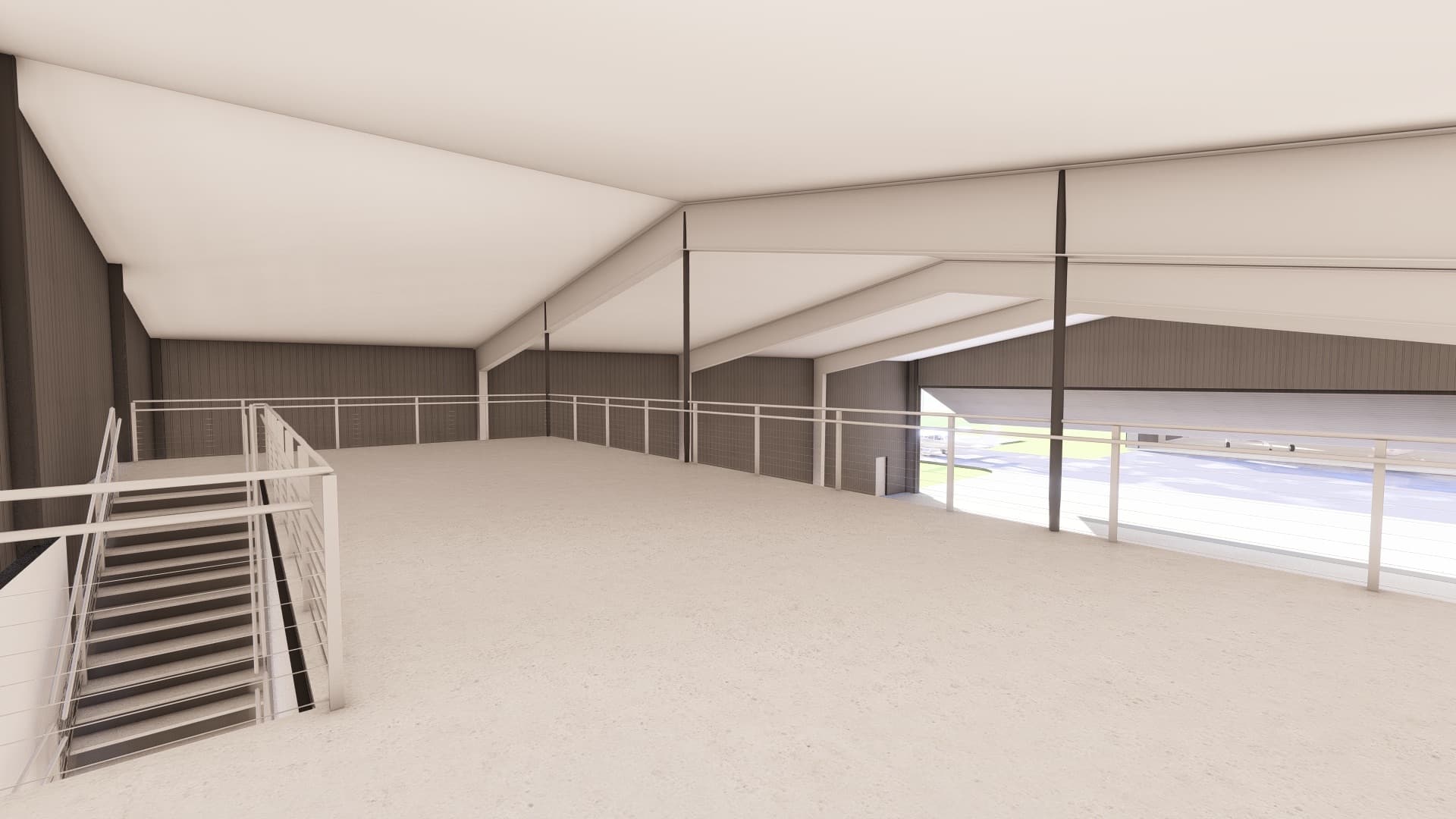 New construction - 80x104 full service community hangar 5