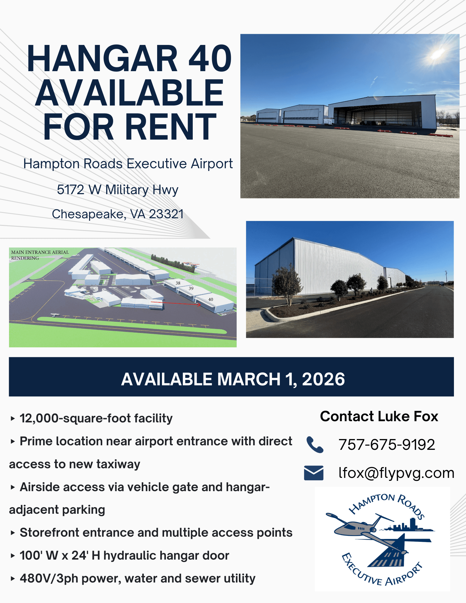 Corporate Hangar 40 1