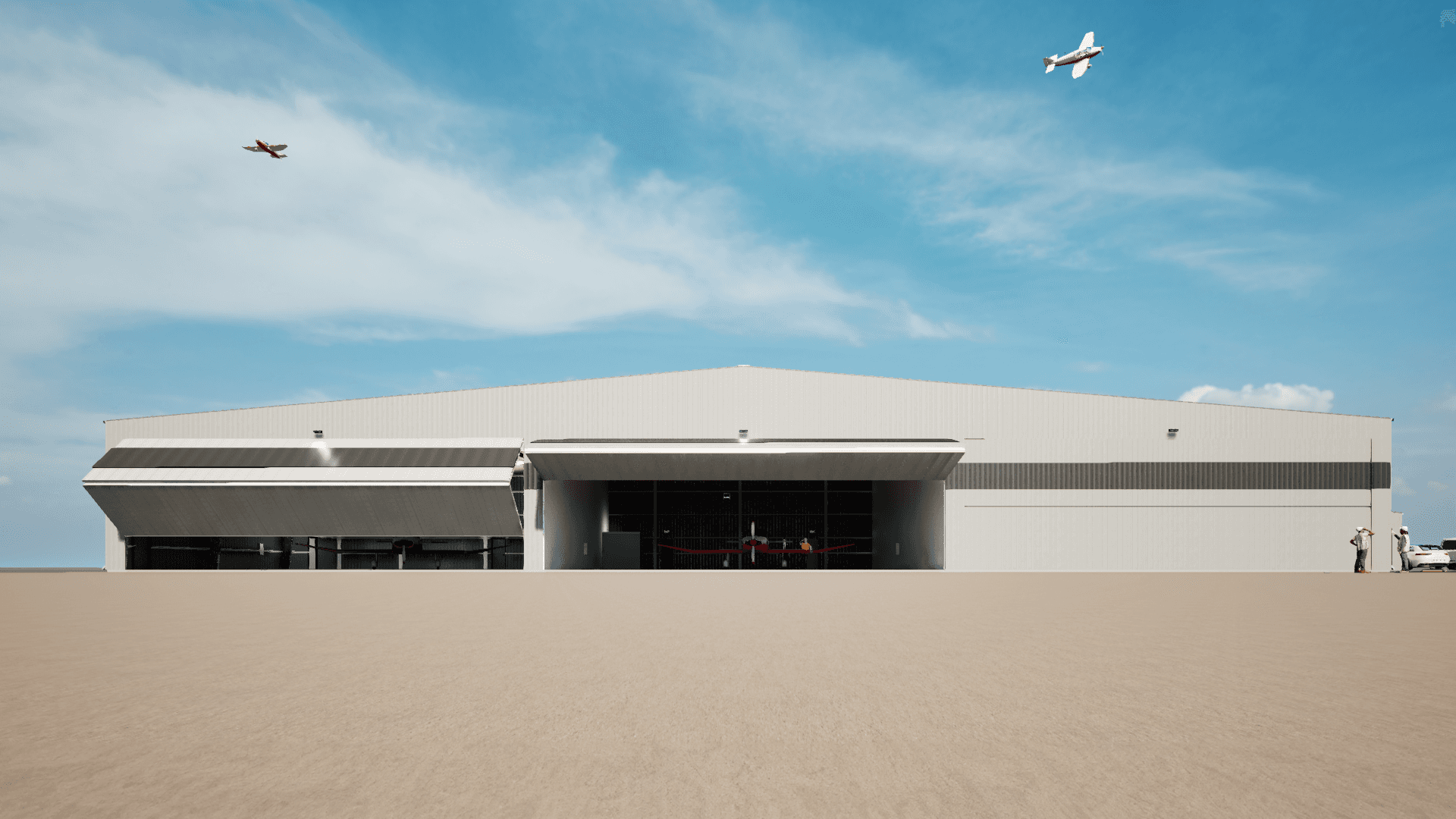NEWLY BUILT- Private Hangars Vero Beach 2
