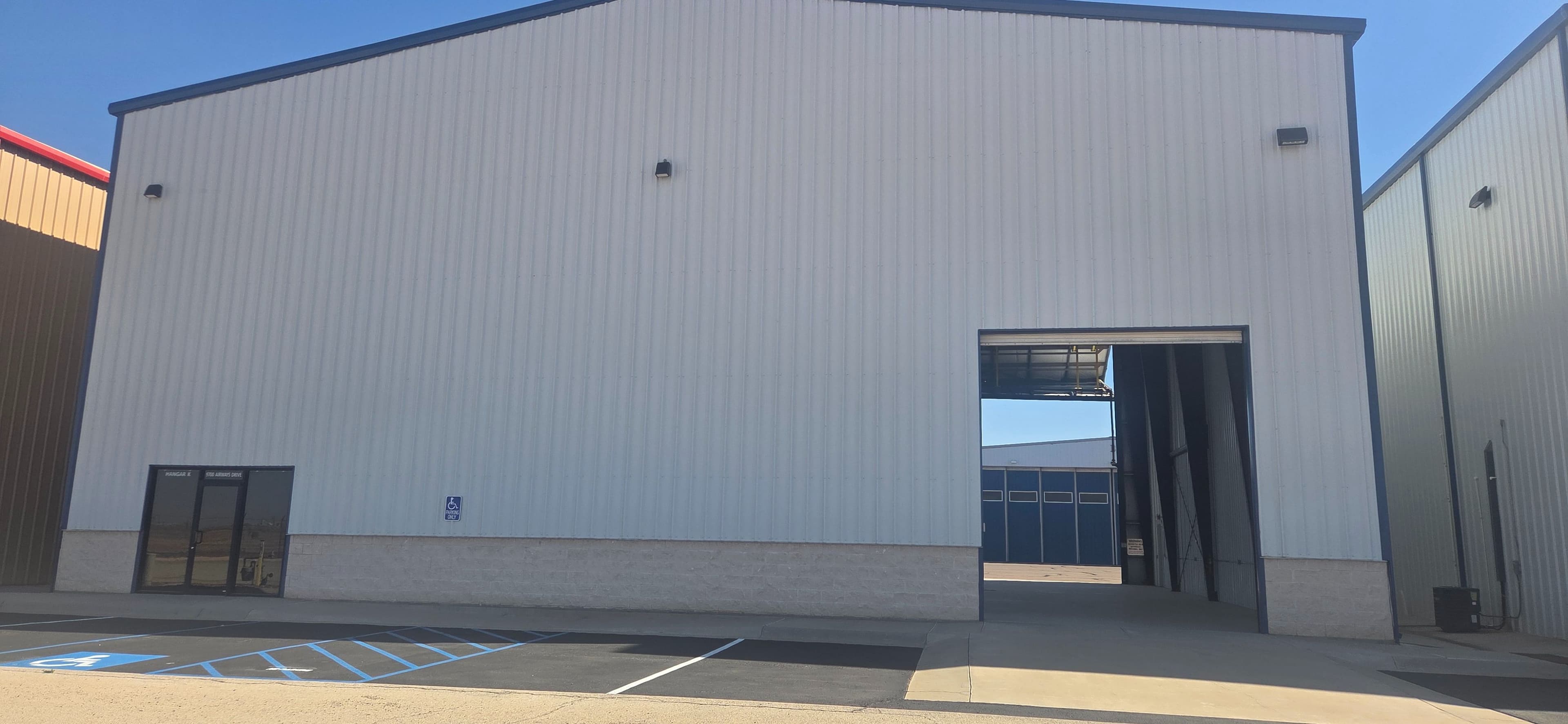 Private Aircraft Hangar Midland International Airport 1