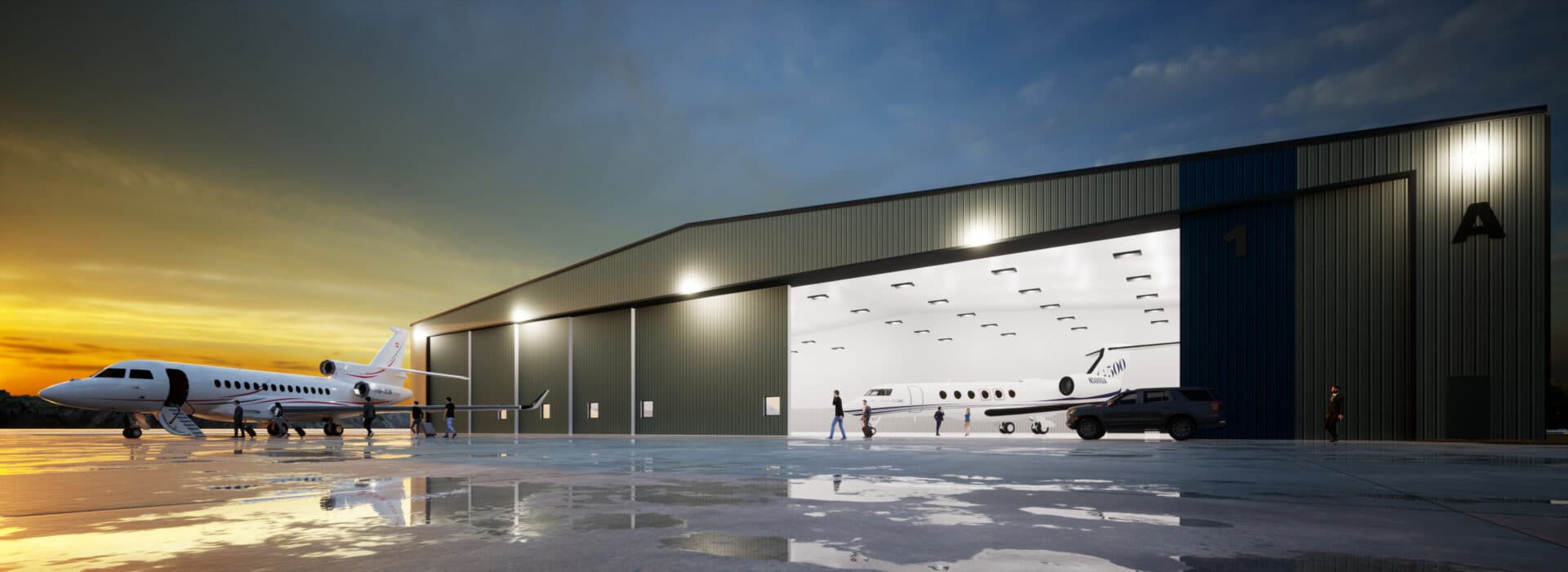 BRAND NEW Hangars at KHDN - short term and long term 5