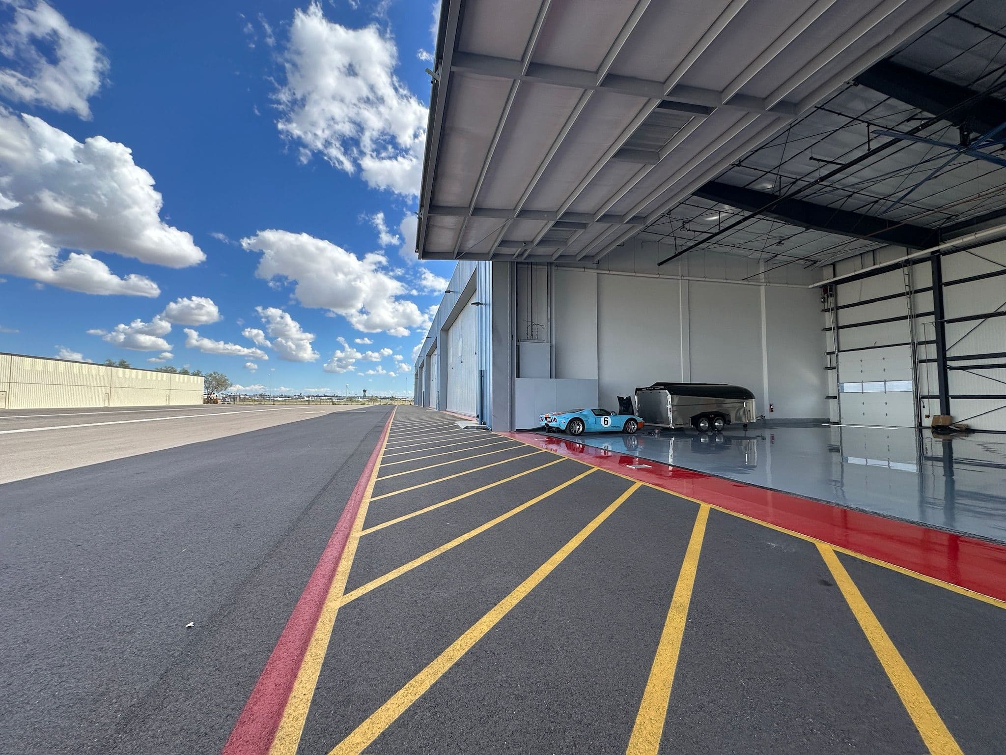Beautiful New Communal Hangar for Rent Hangar Direct