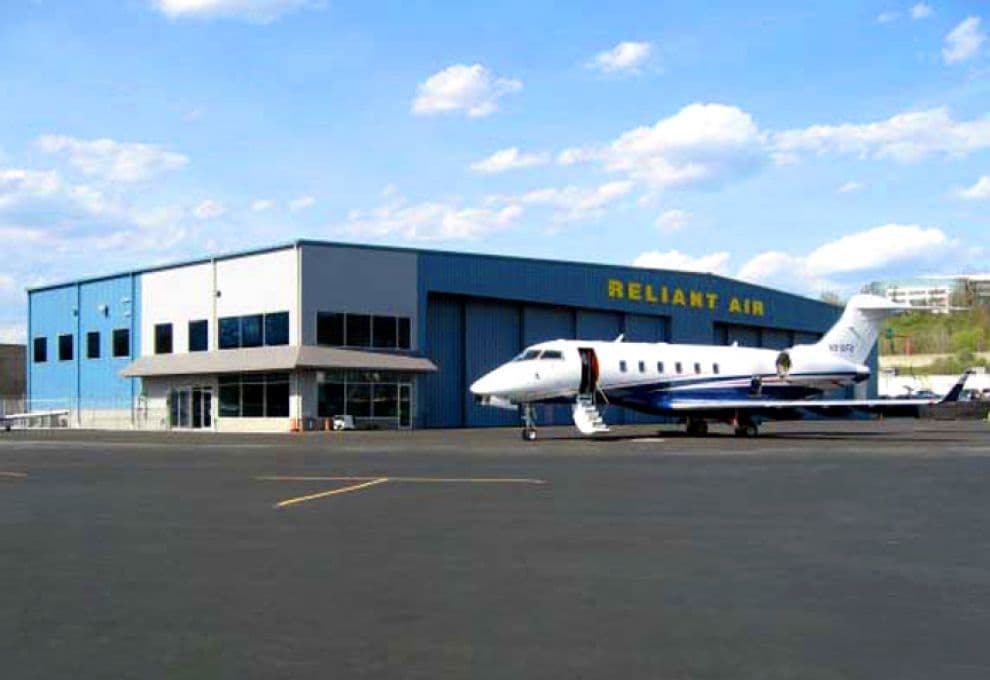 Reliant Aircraft Service Shared Hanger 4