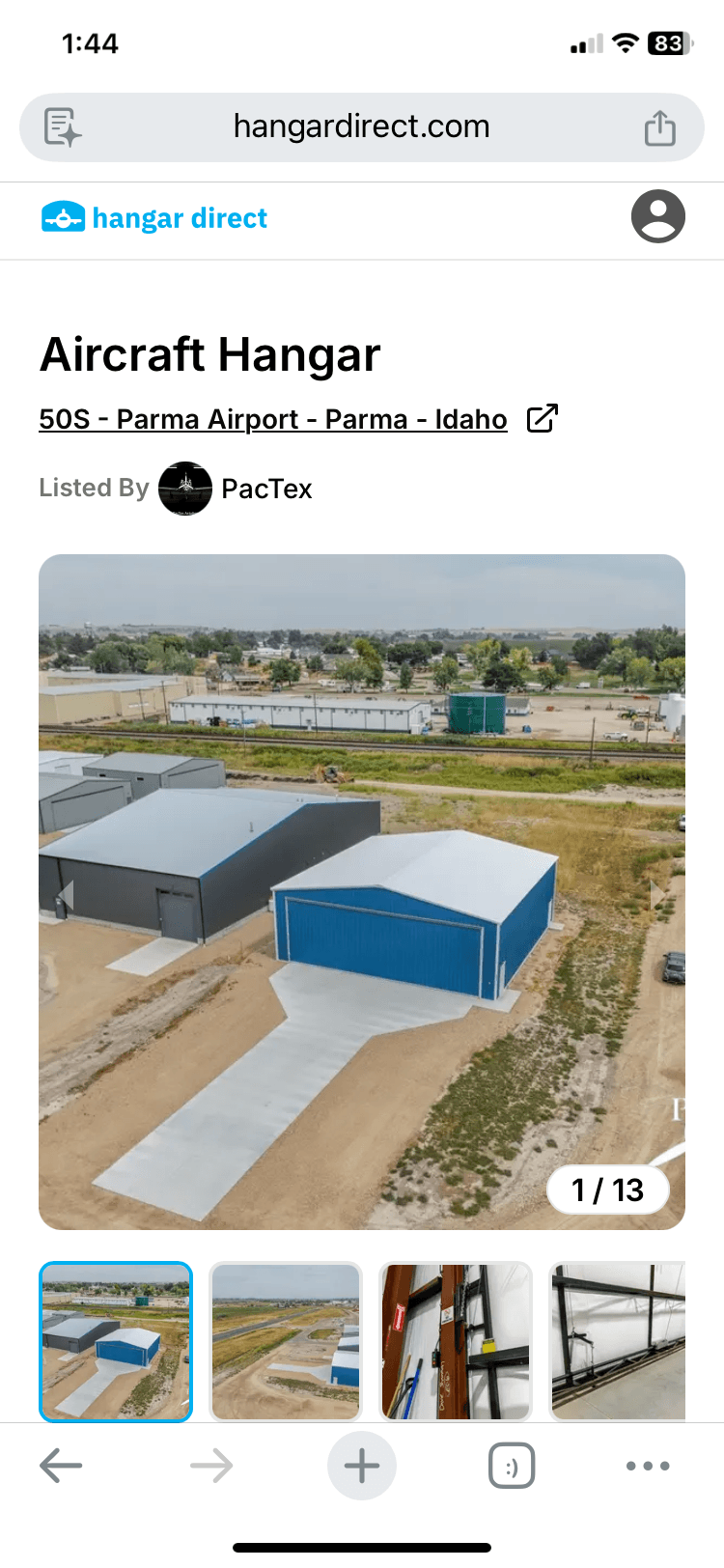 hangar popup image 1